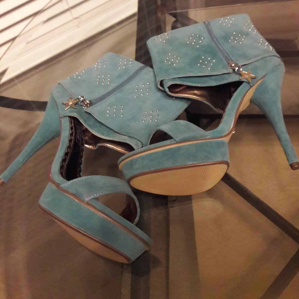 Velvet Lounge Faux Suede / Heels